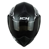 Casco Ich 3110 Speed_Mast Negro Blanco Visor Smoke 2